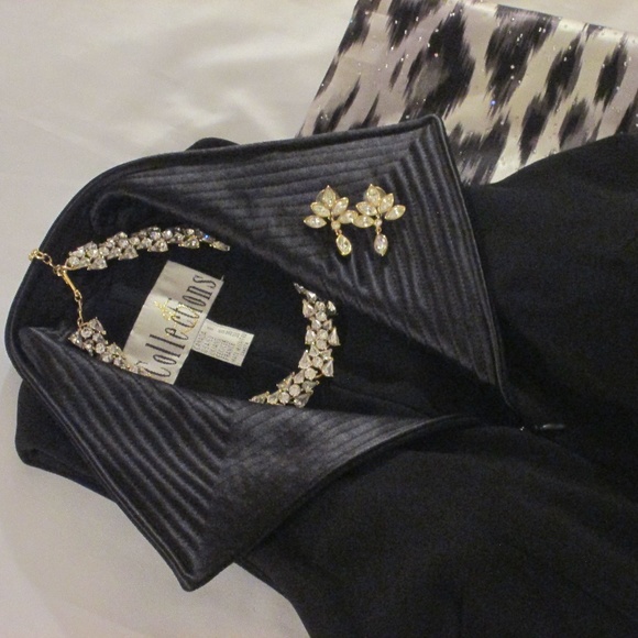 COLLECTIONS Pants - COLLECTIONS LUXURY BLACK JUMPSUIT –NWOT